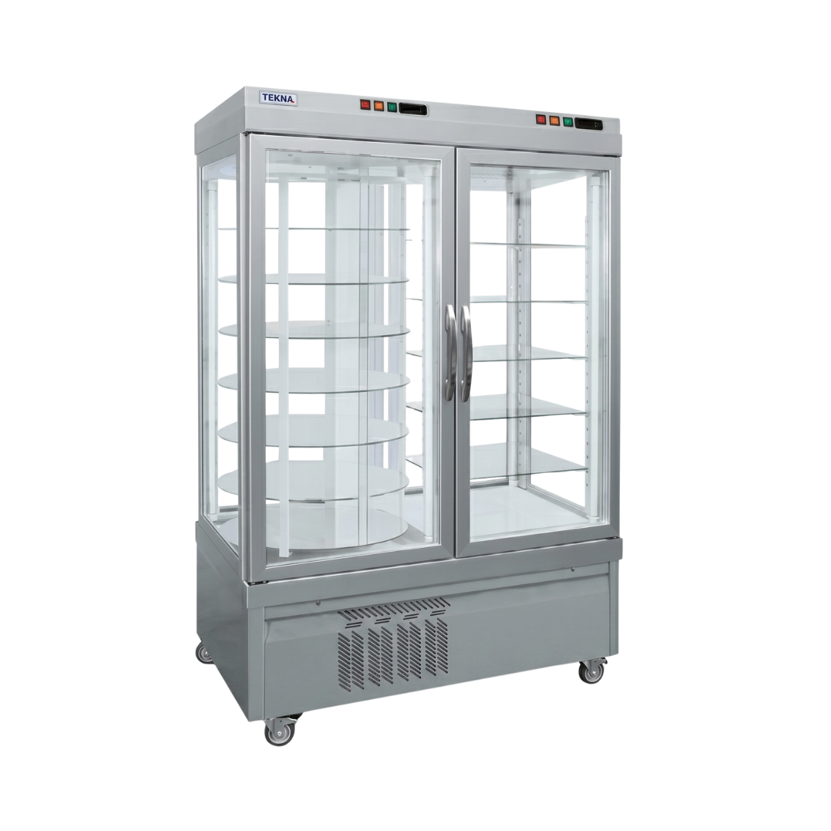 Vitrina congelare cofetarie Tekna, temp: -25...+5 °C, racire ventilata No-Frost, 880 lt. 132*64*191 cm