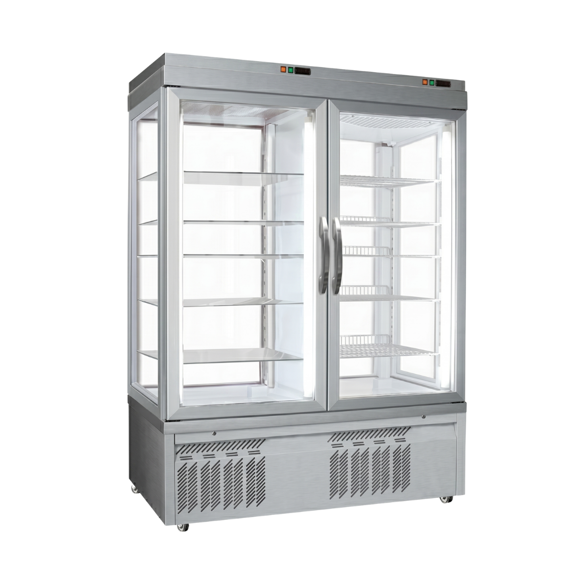 Vitrina frigorifica combinata No-Frost cofetarie Tekna, temp: -25...+10 °C, racire ventilata No-Frost, 1160 lt. 150*76*191 cm