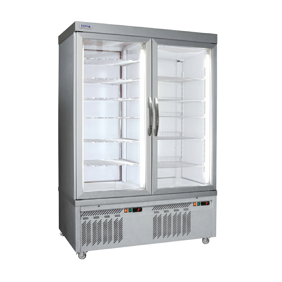 Vitrina frigorifica combinata statica cofetarie Tekna, temp: -25...+10 °C, racire statica, 915 lt. 155*64*191 cm