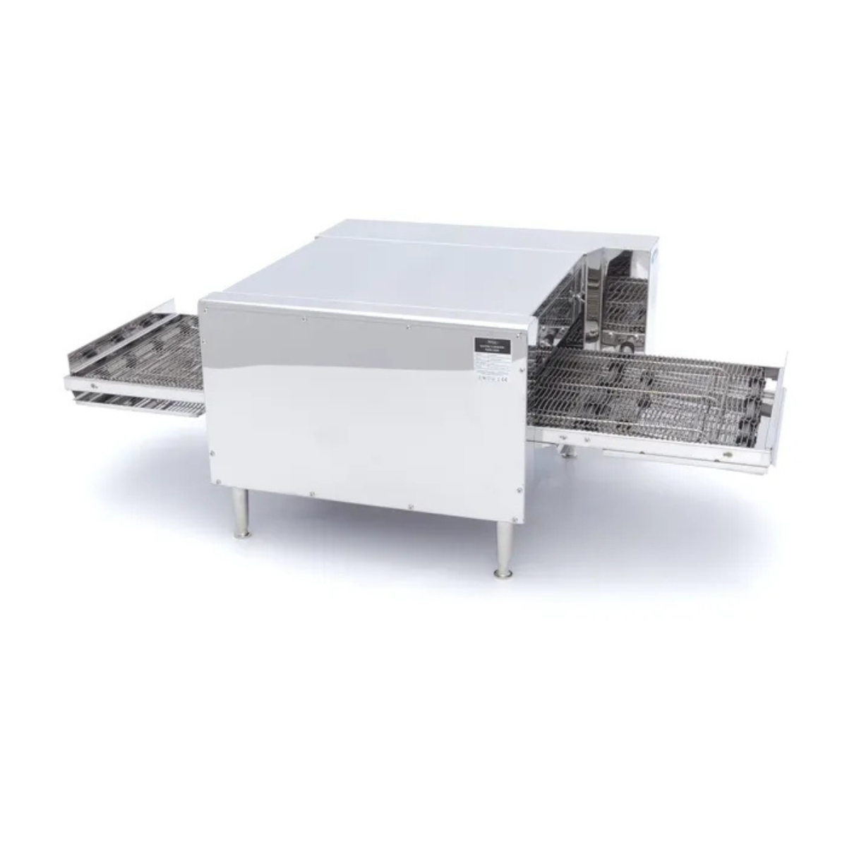 Cuptor Pizza cu Banda Transportoare, 30 Pizza/Ora, 2 x Ø20cm, Control Digital, 3400W