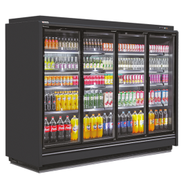 Raft frigorific pentru mezeluri lactate bauturi 156 cm