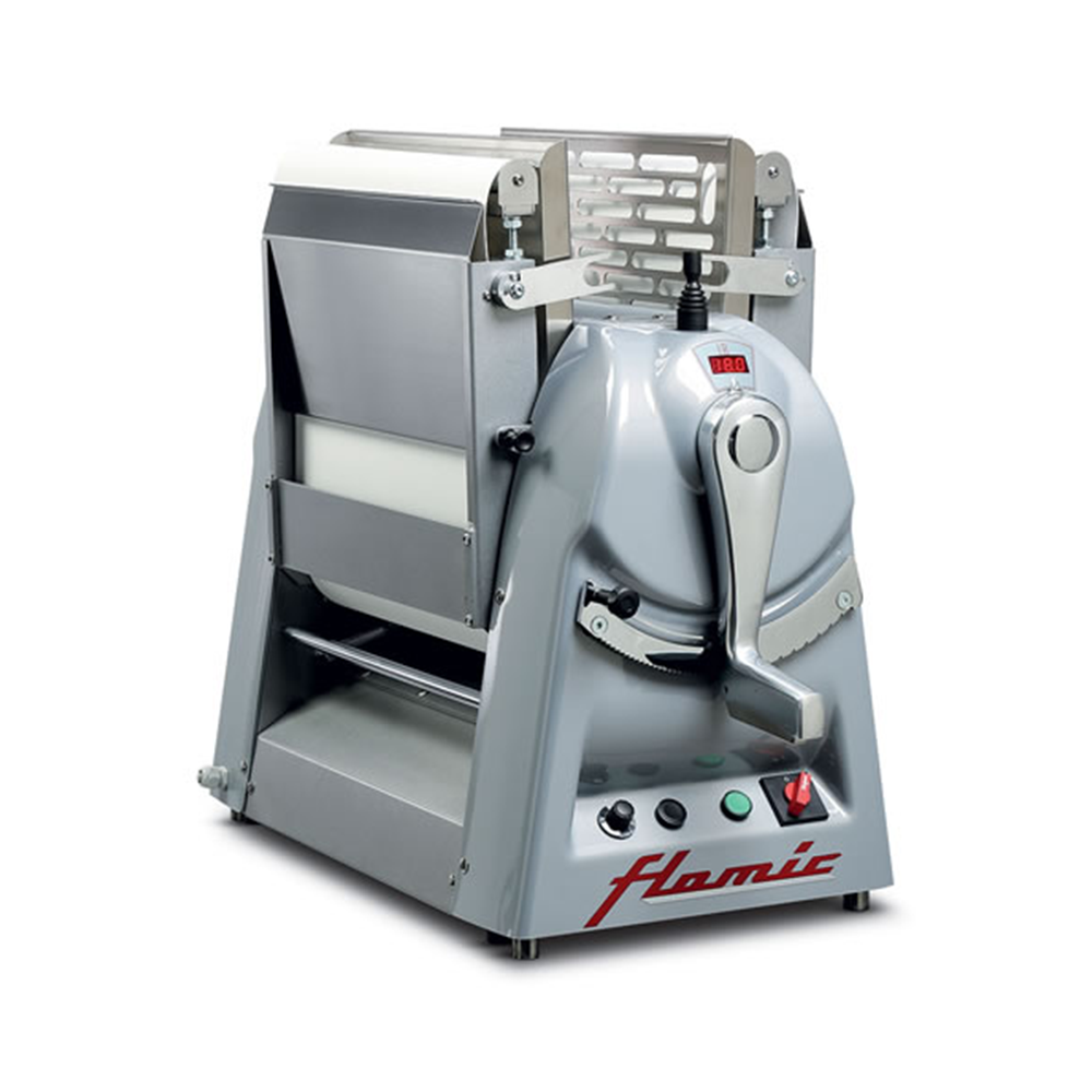 Masina turat aluat, de banc FLAMIC, banda de 45*50, 128*87*72 cm - 3