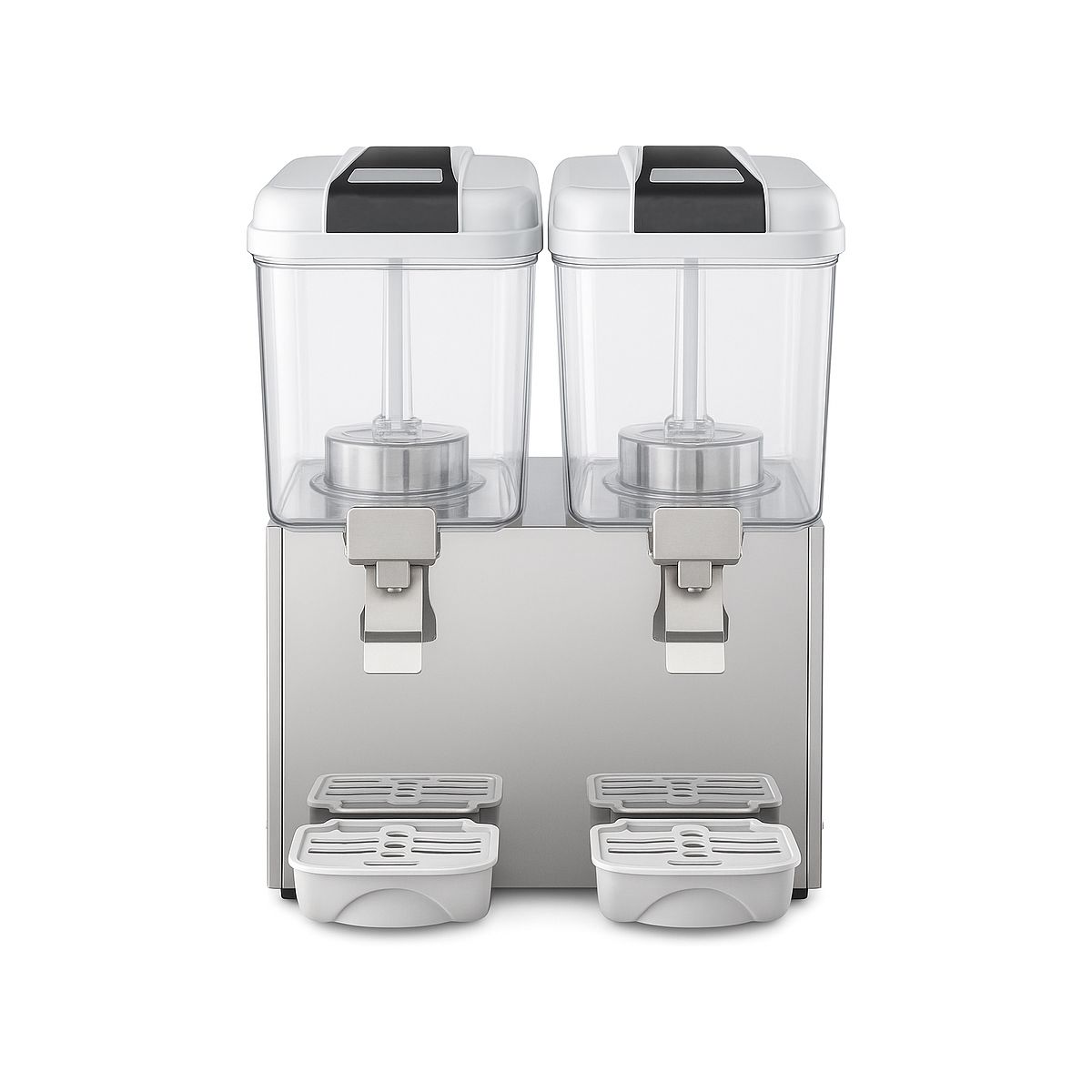 Aparat dozator special suc, ayran, iaurt, ceai rece, cafea rece, capacitate 2 bazine 18 lt cu mixer - 3