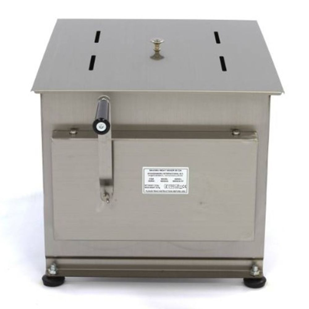 Malaxor carne manual inox 43 kg - 3