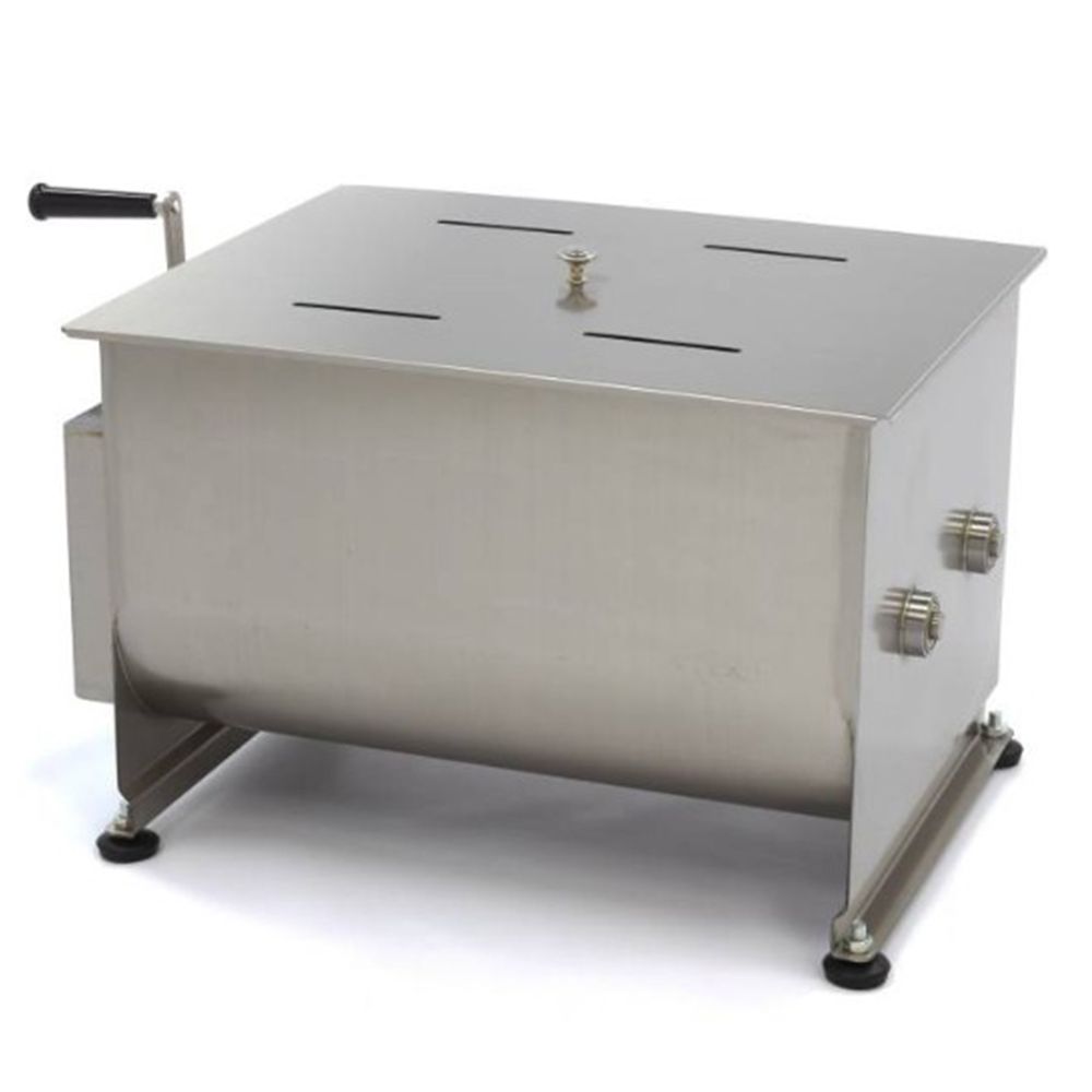 Malaxor carne manual inox 43 kg - 4