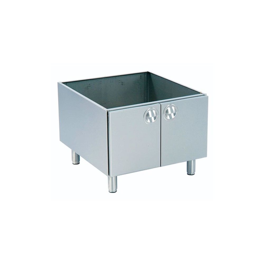 Dulap neutru Inoksan dublu, usi batante, inox, 80*73*62 cm - 0