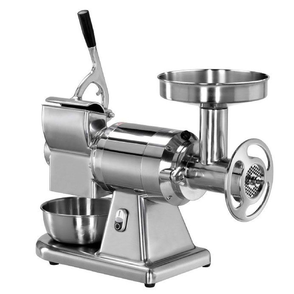 Masina de tocat carne si razuit din aluminiu 250 kg/h - 0