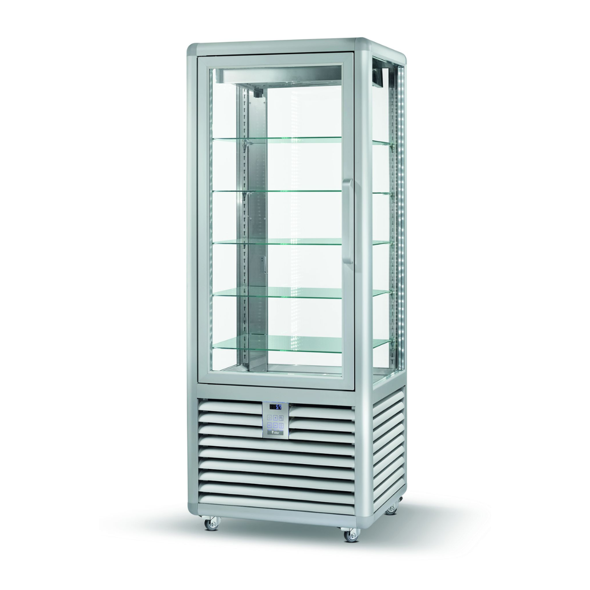 Vitrina frigorifica verticala, pentru cofetarie, 230 lt, 45*62*186 cm - 0