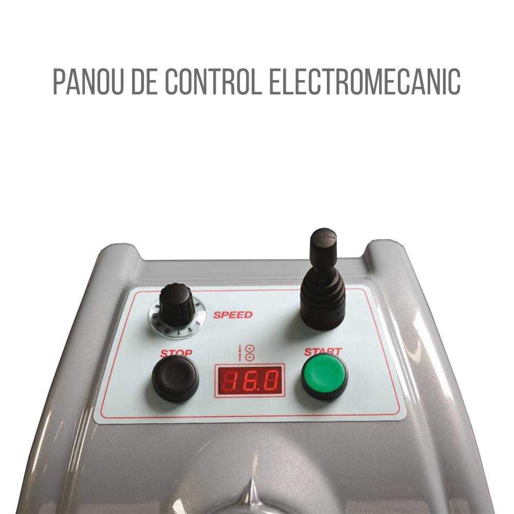 Masina turat aluat, de banc FLAMIC, banda 50*85, 211*91*89 cm - 4