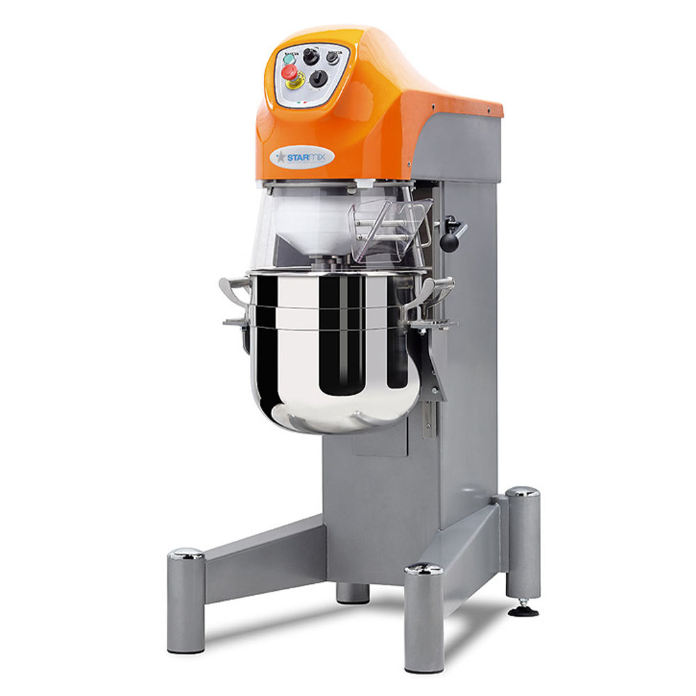 Mixer planetar STARMIX, cu cap fix, 3 viteze si lift manual, 30 lt, 83*62*134 cm - 0