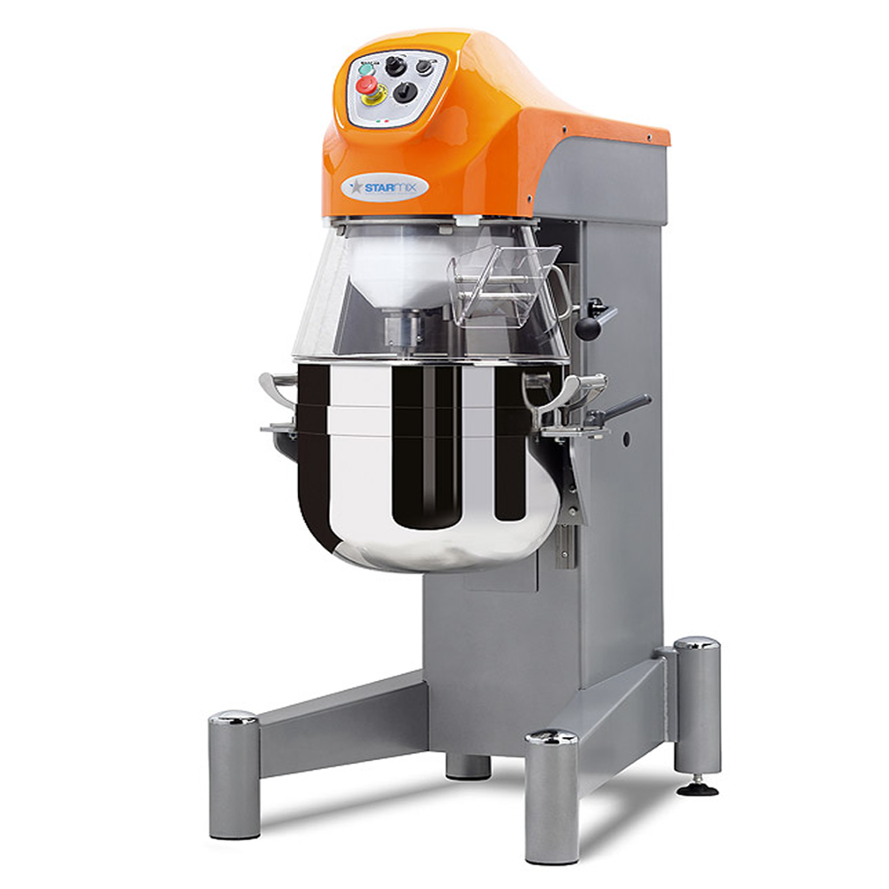 Mixer planetar STARMIX, cu cap fix, 3 viteze si lift manual, 60 lt, 95*68*156 cm - 0
