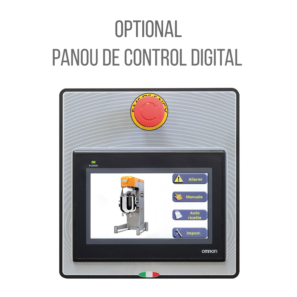 Mixer planetar STARMIX, cu viteza variabila si lift automat, 120 lt, 116*97*195 cm - 3