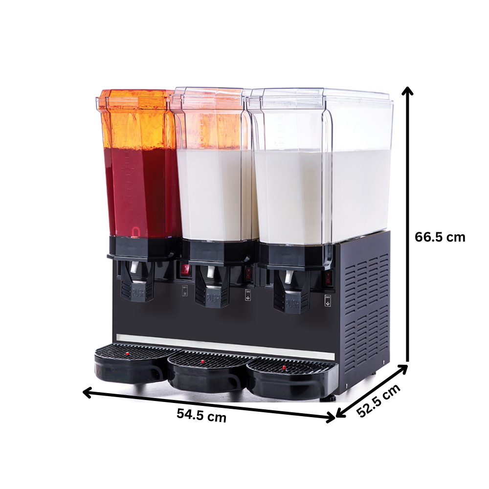 Aparat dozator special suc, ayran, iaurt, ceai rece, cafea rece capacitate 2 bazine 20 lt mixer / 1 bazin 20 lt dispersie - 5