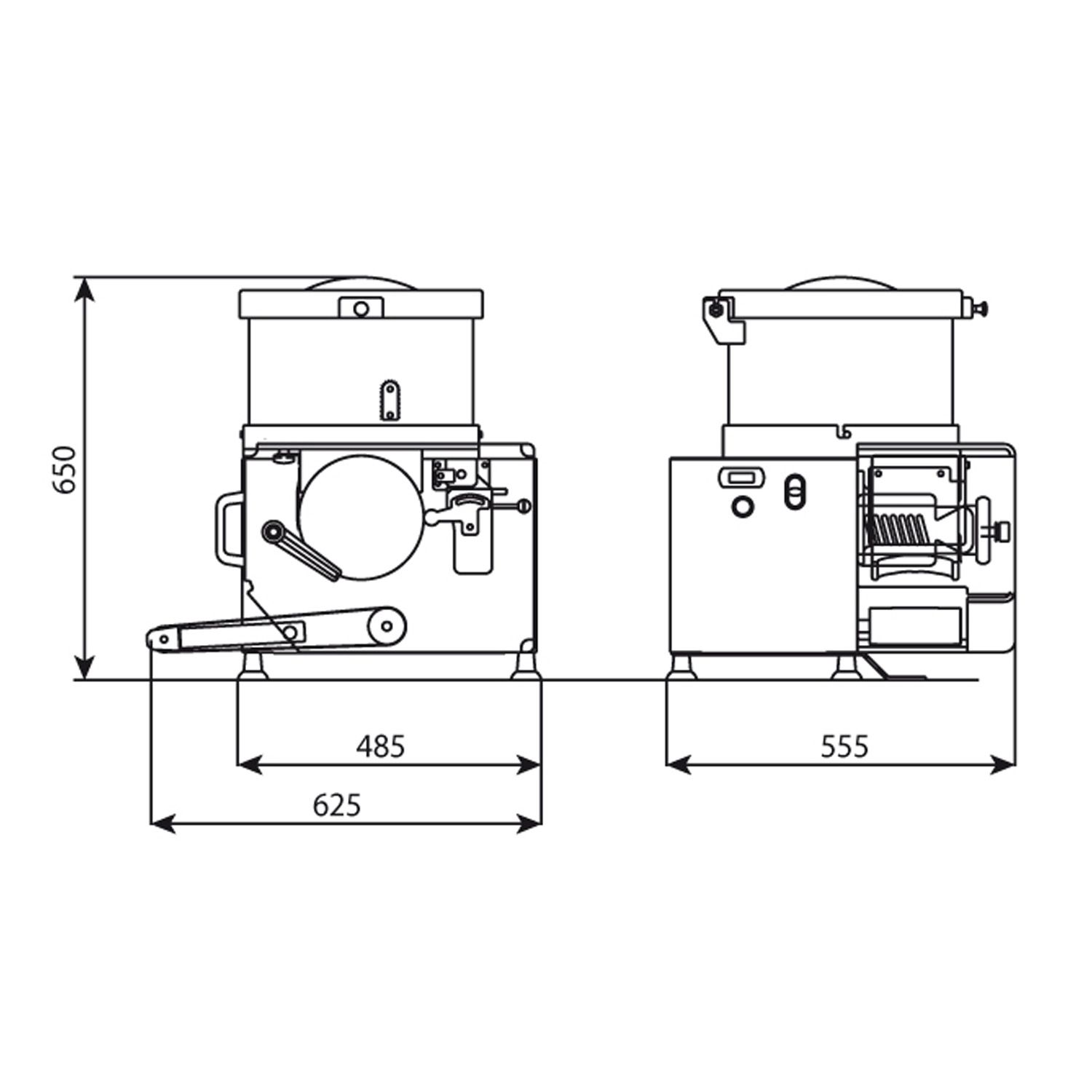 Formator hamburger LA MINERVA automat - 2