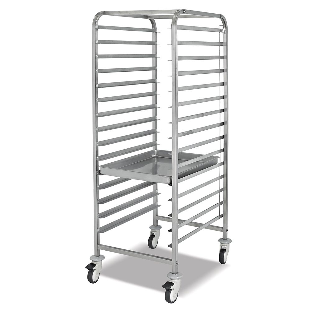 Carucior inox colectare tavi - 0