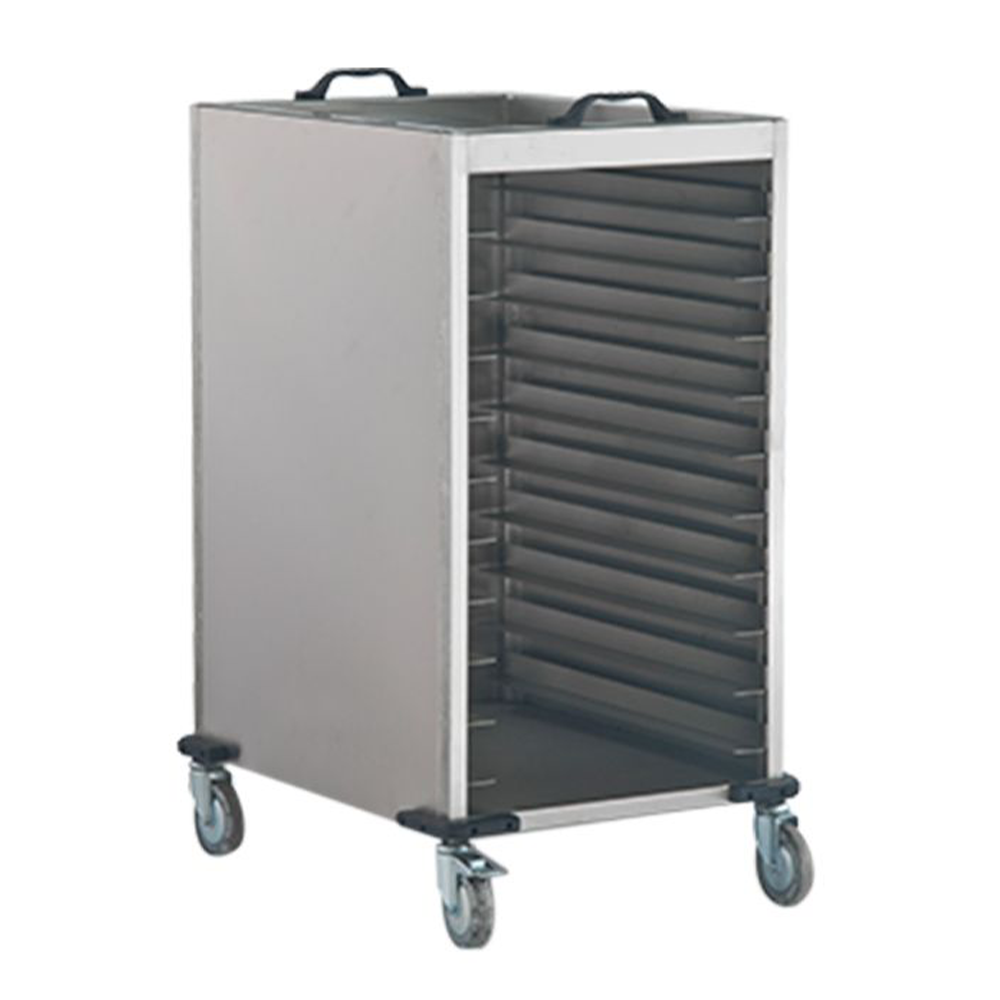 Carucior inox colectare tavi - 0