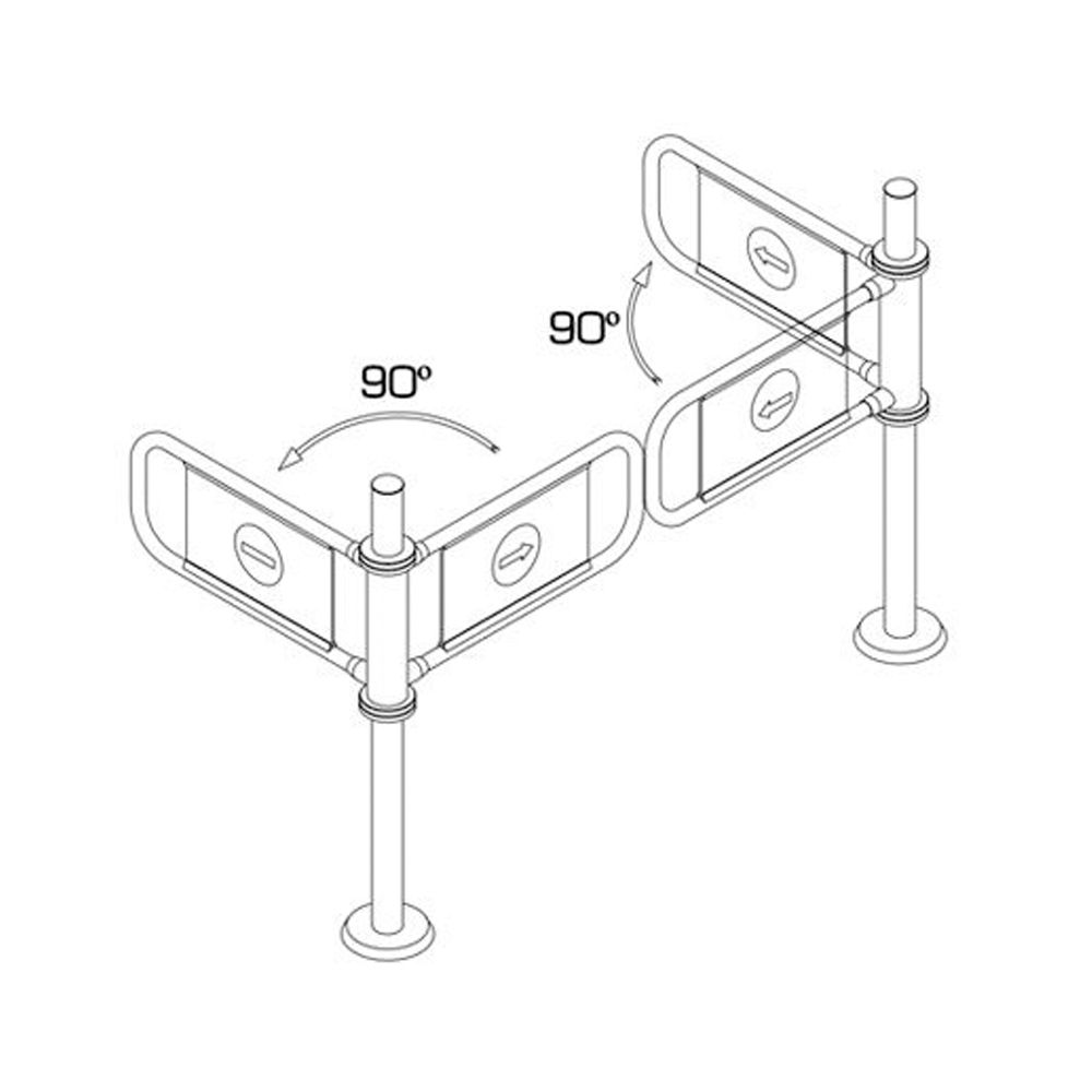 Poarta unisens dubla - 1