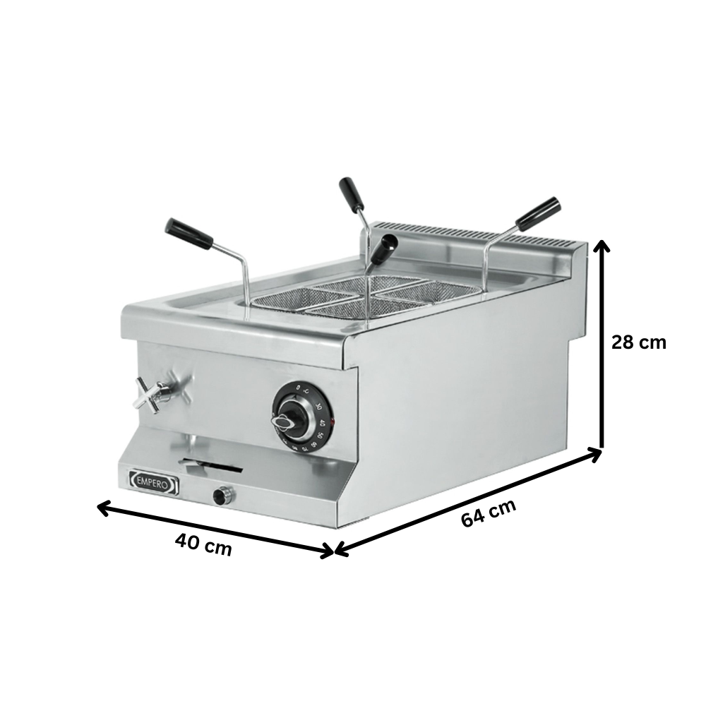 Masina pentru fiert paste, electrica, profesionala, o cuva, 10 lt - 1