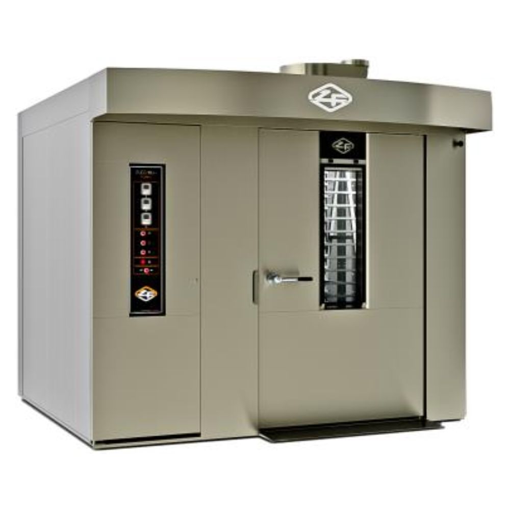 Cuptor profesional brutarie rotativ pe gaz - 18 tavi 100*130 - 0