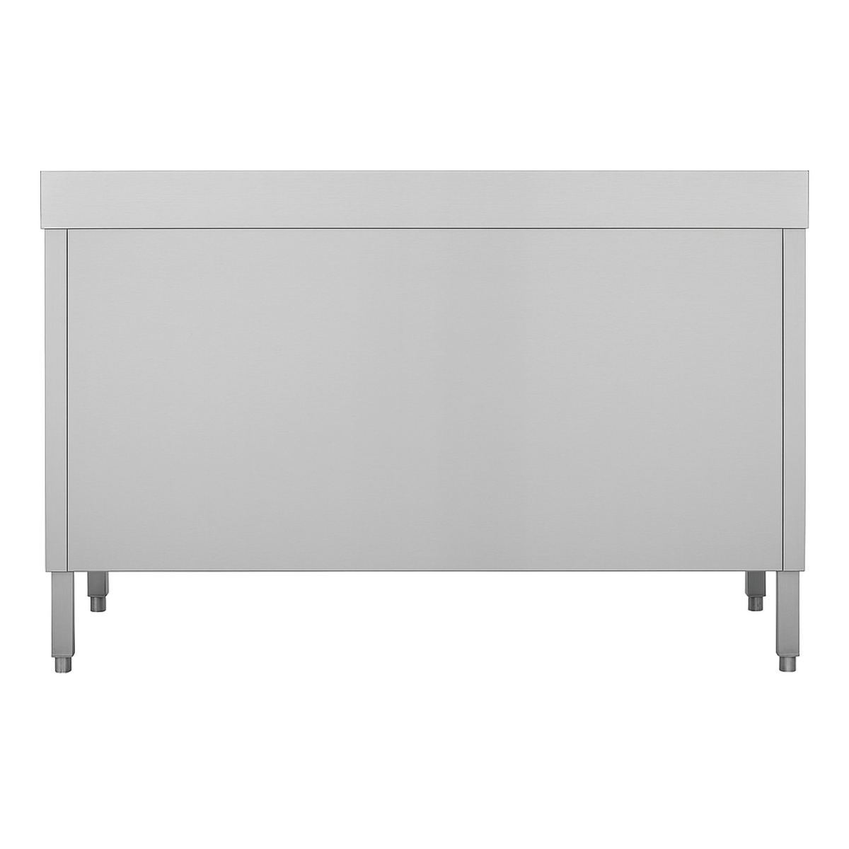 Masa de lucru inox cu dulap, 3 sertare si polita intermediara 160*60*85 - 3