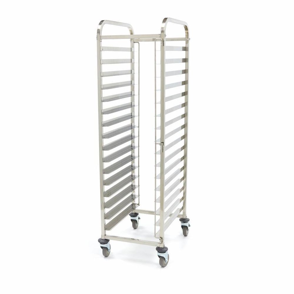 Carucior inox colectare tavi - 0