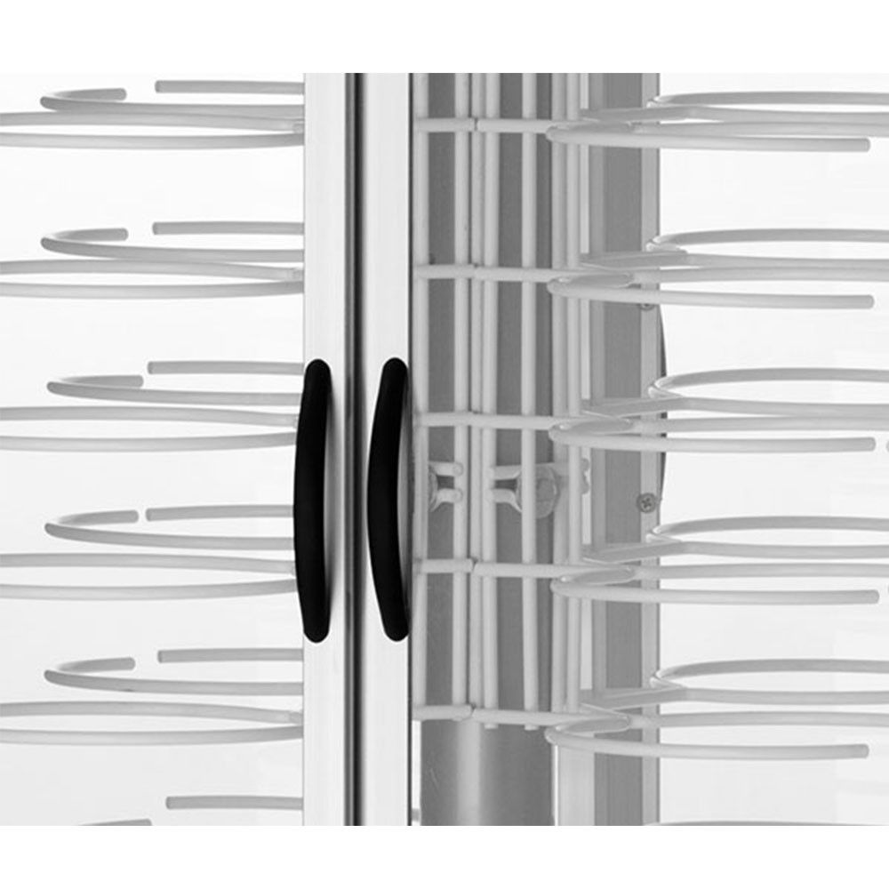 Carucior neutru tip dulap 88 farfurii 18/23 cm - 1