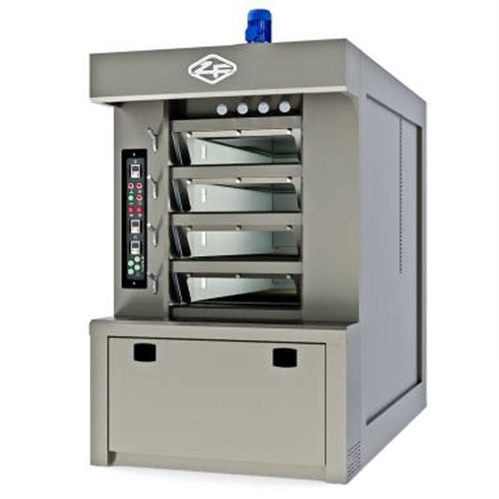 Cuptor profesional brutarie ciclotermic cu tuburi anulare si 4 vetre 4,5 mp - 0