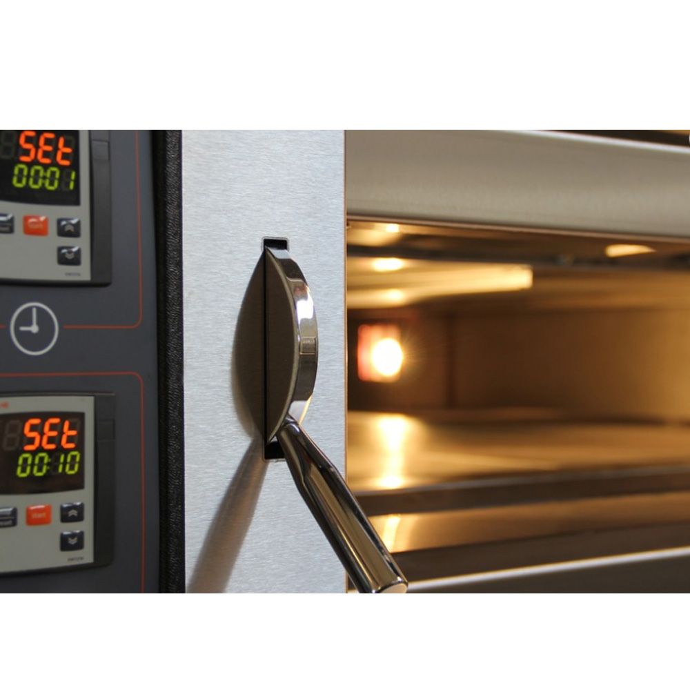 Cuptor profesional brutarie ciclotermic cu tuburi anulare si 4 vetre 7,7 mp - 1