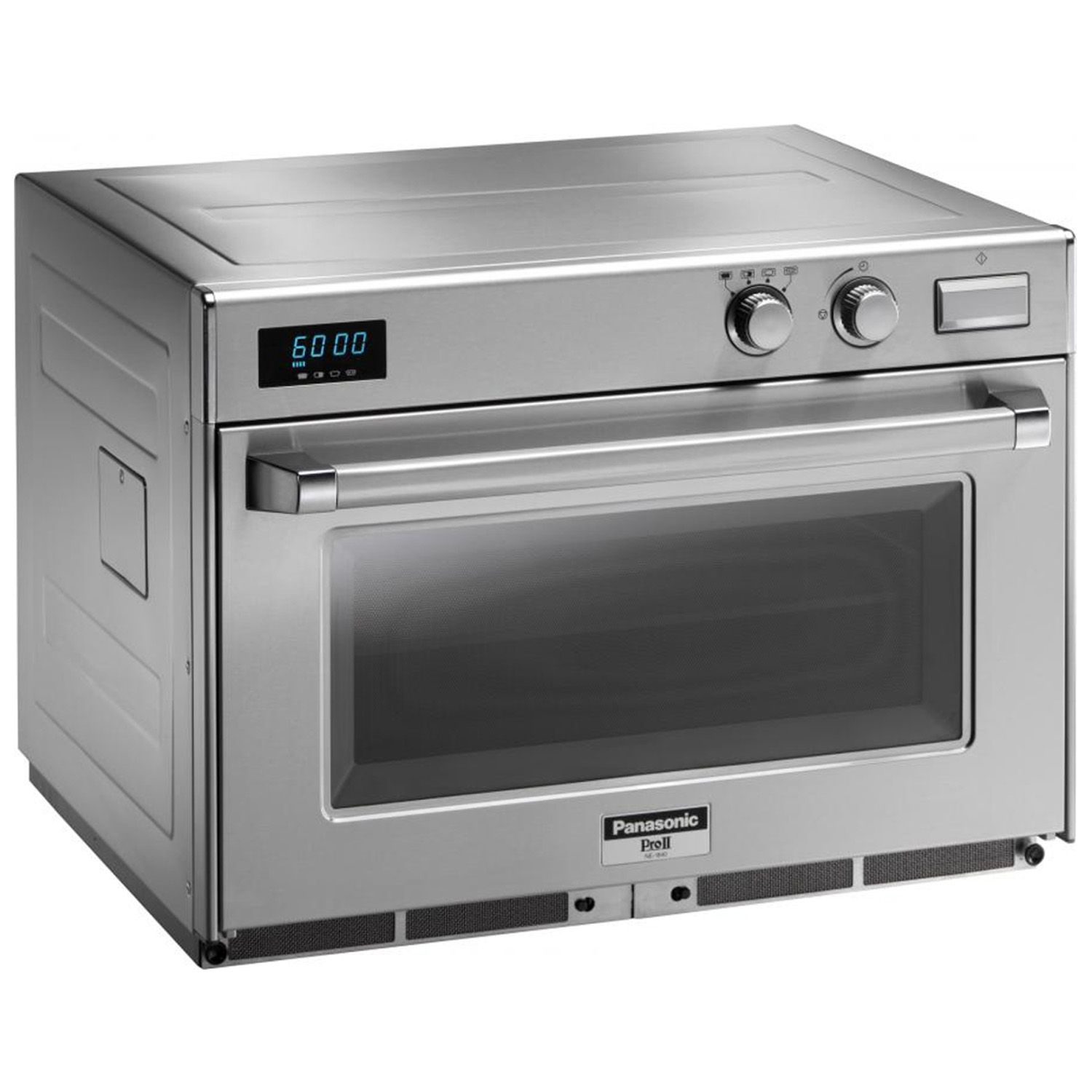 Cuptor profesional cu microunde Panasonic, inox, 44 lt - 0