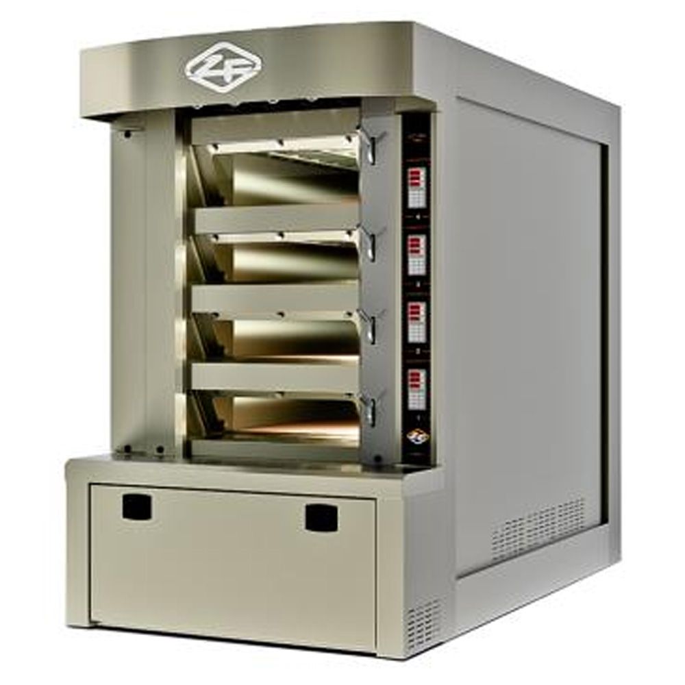 Cuptor profesional brutarie electric cu 4 vetre 5.2 mp - 0