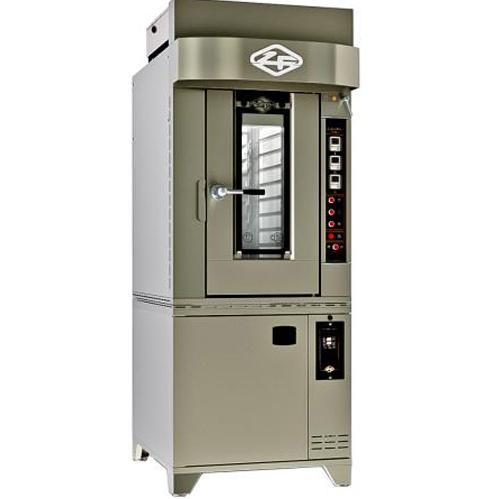 Cuptor profesional brutarie pe gaz cu dospitor - 8 tavi 40*60 - 0