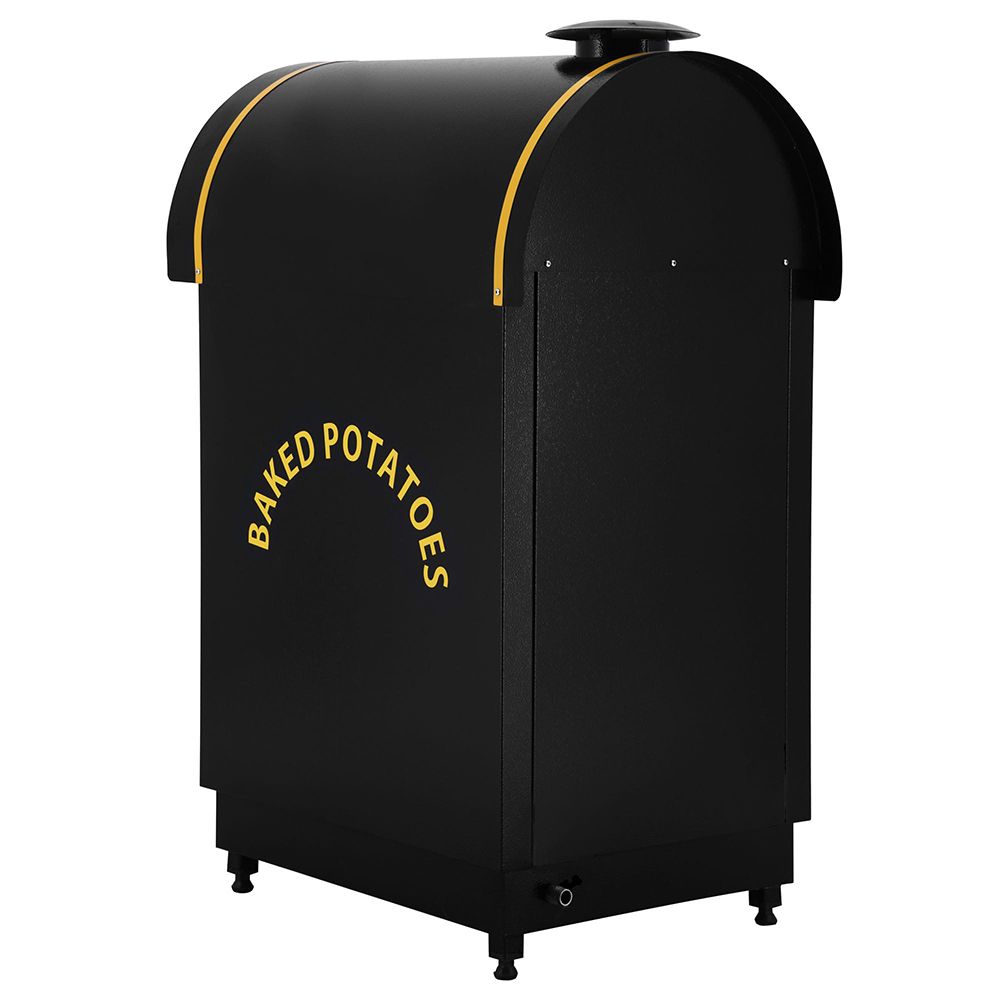 Cuptor profesional pe gaz pentru copt cartofi (kumpir), 3 sertare - 4