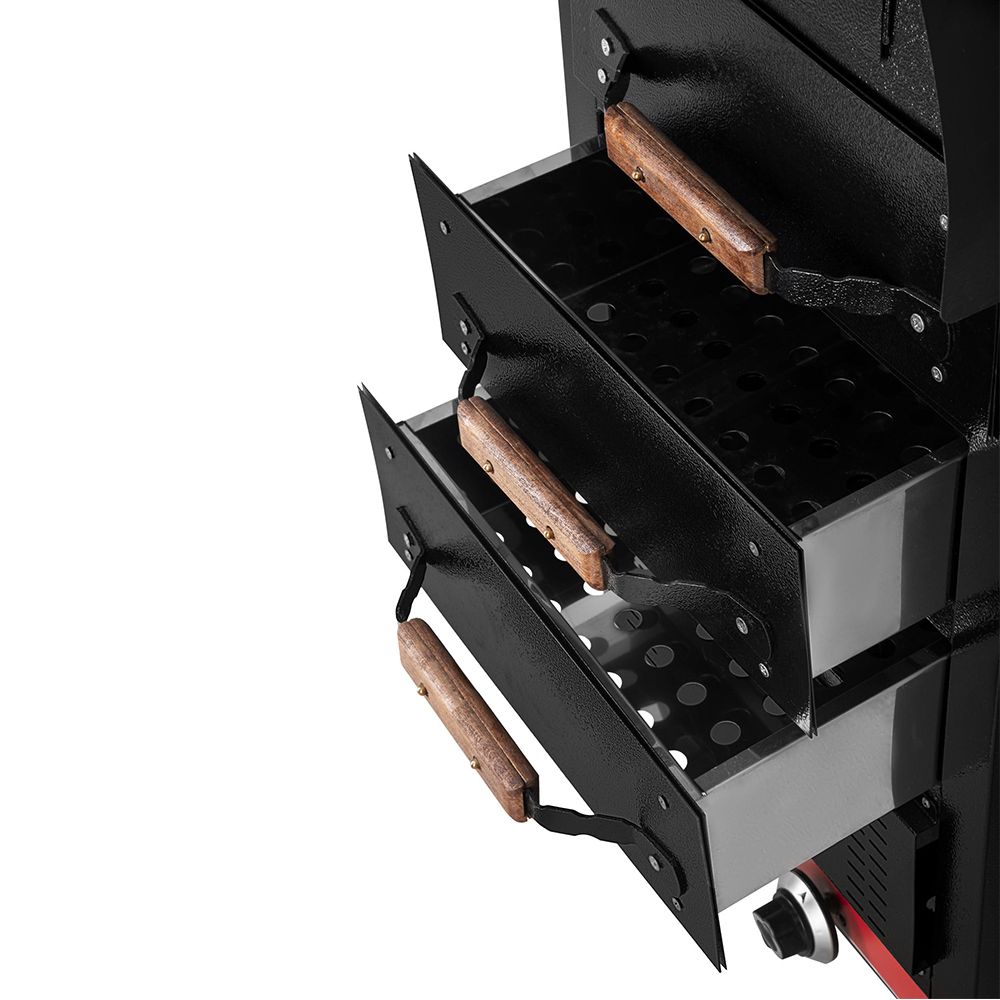 Cuptor profesional pe gaz pentru copt cartofi (kumpir), 3 sertare - 6