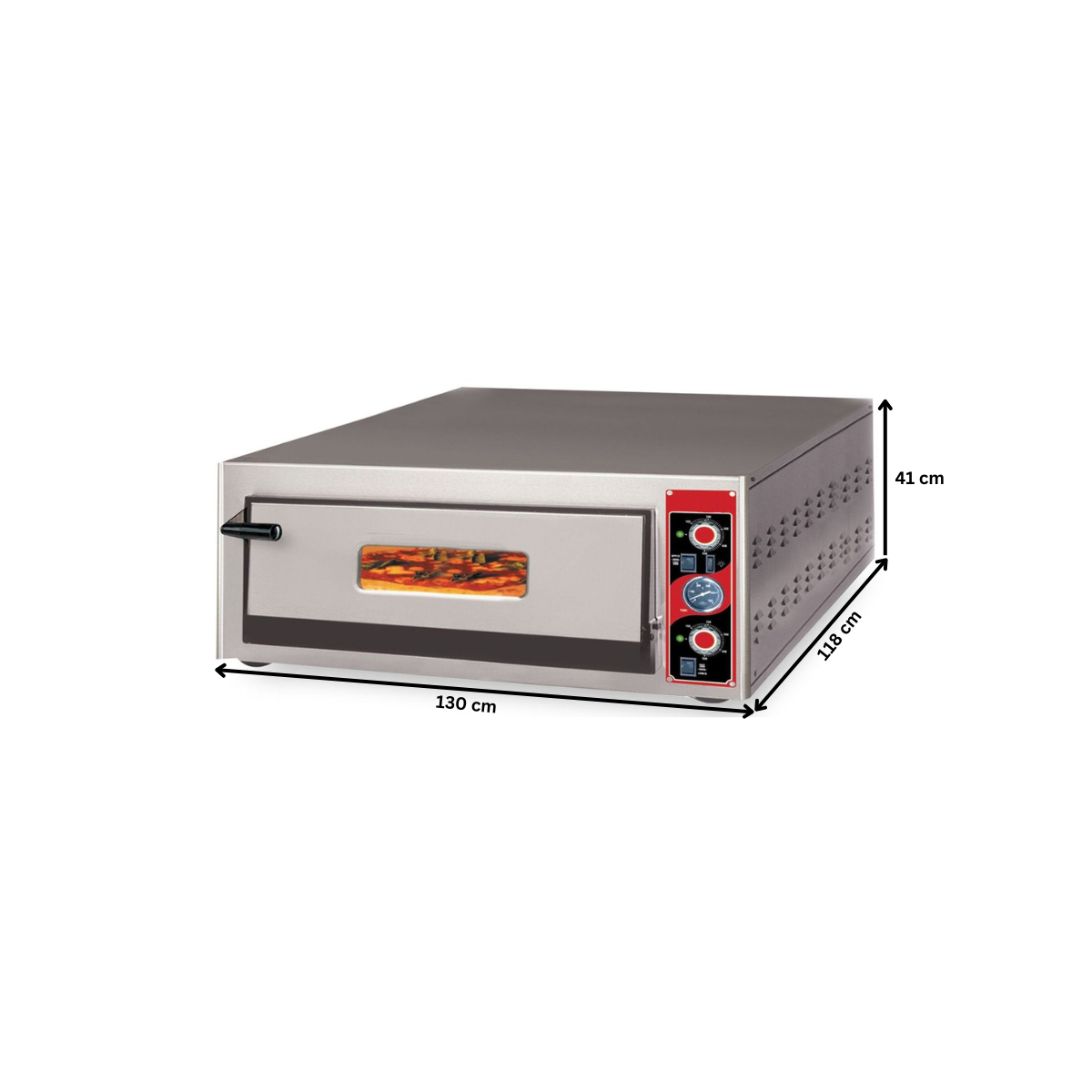 Cuptor profesional pizza electric 9 pizza / 33 cm - 2