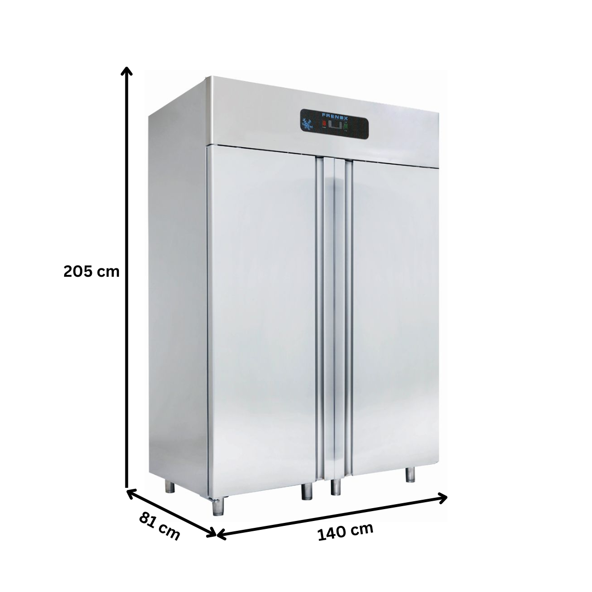 Dulap congelator vertical FRENOX cu 2 usi - 3