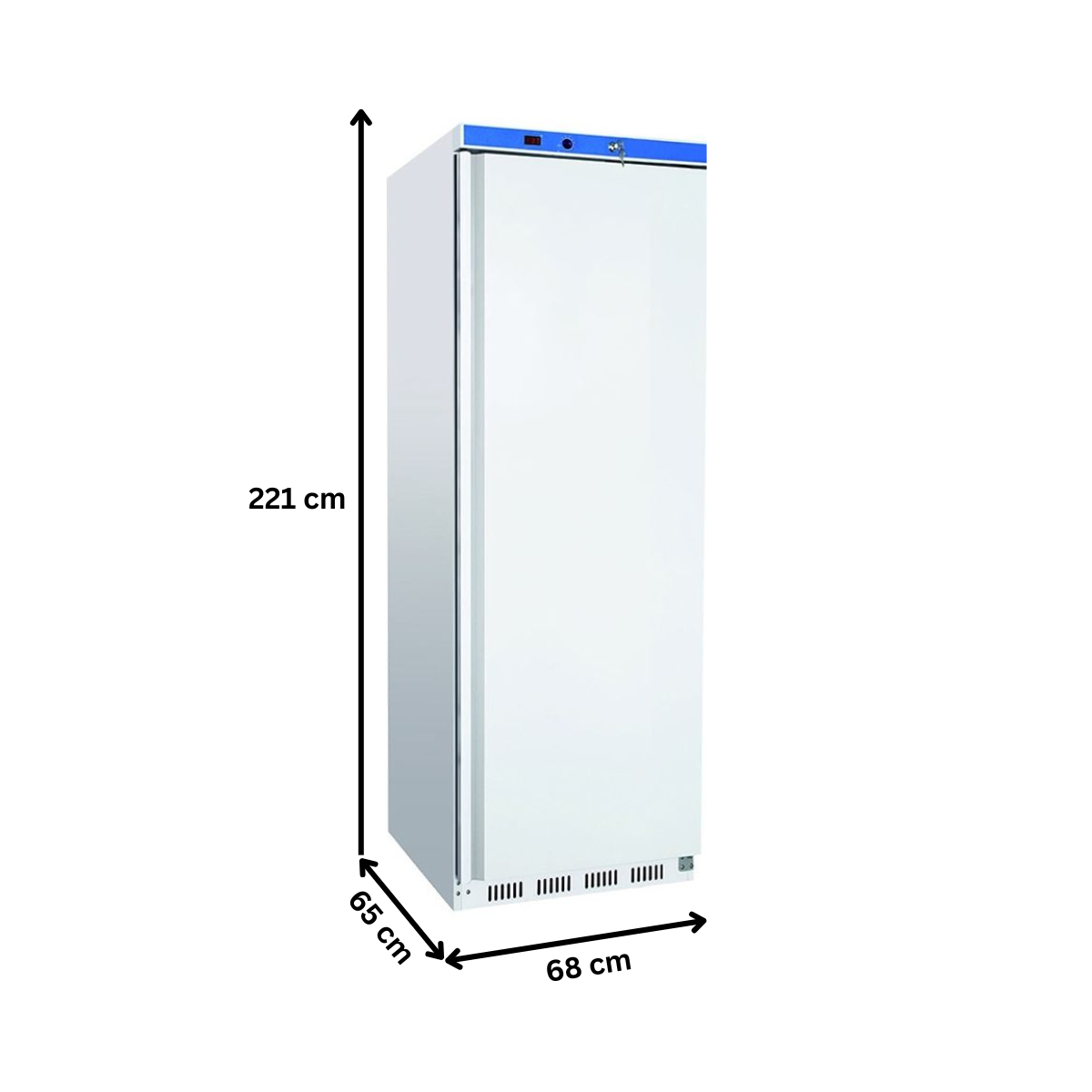 Dulap frigorific vertical, cu 1 usa, 350 lt - 1