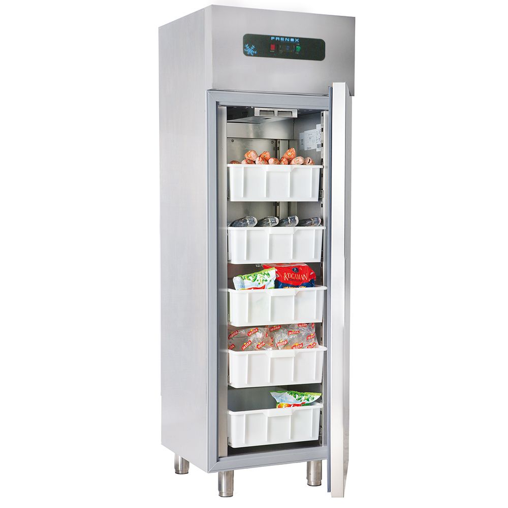 Dulap frigorific vertical inox, FRENOX cu 1 usa ptr peste, 400 lt - 0