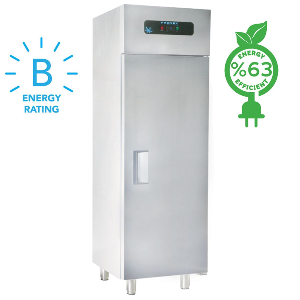 Dulap frigorific vertical inox, FRENOX cu 1 usa ptr peste, 400 lt - 3