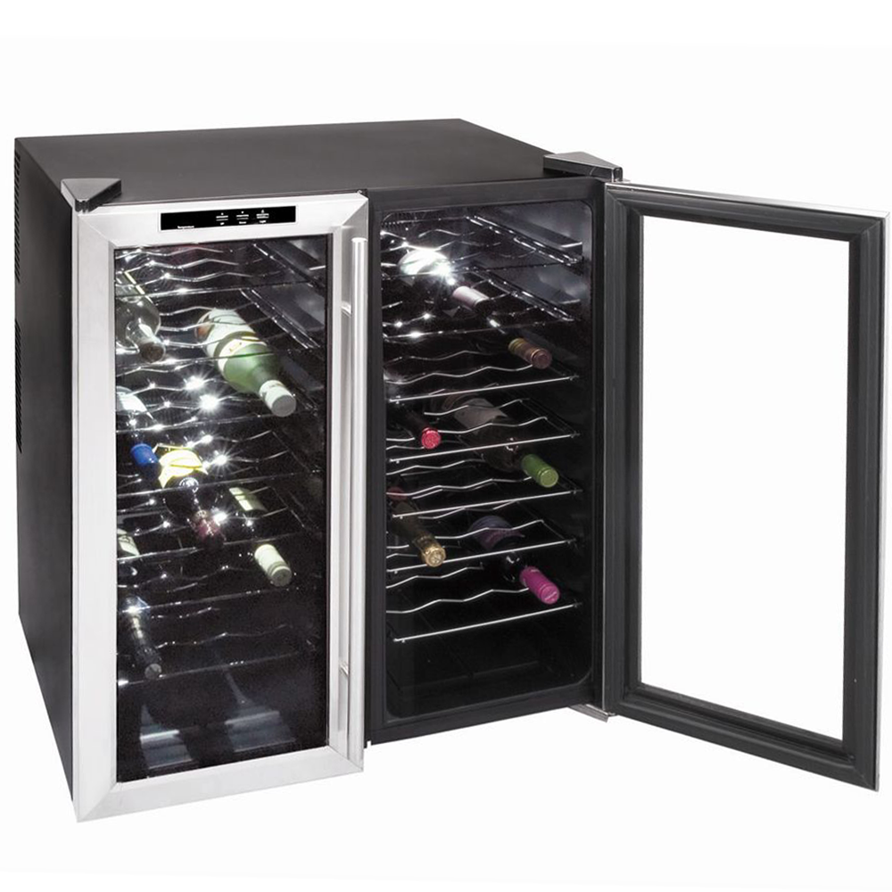 Frigider dublu pentru vinuri 48 sticle - 0