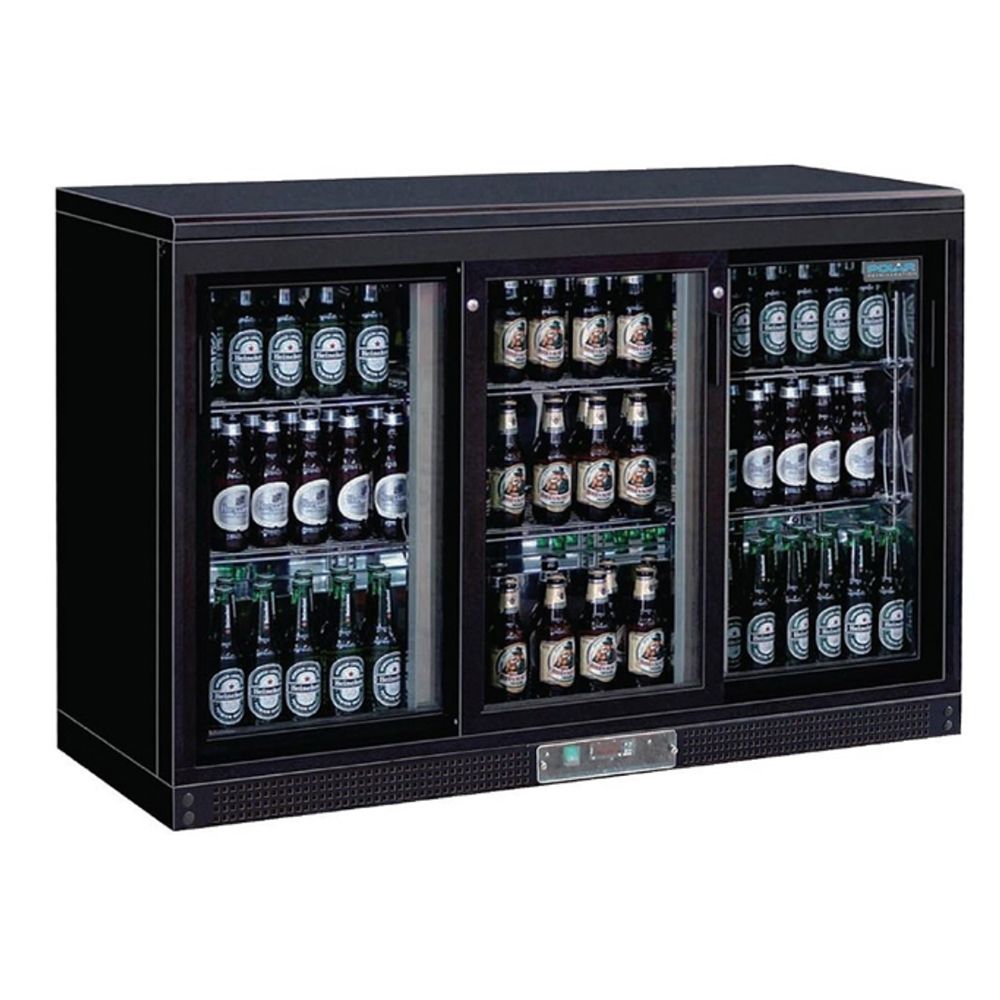 Frigider pentru bar cu 3 usi glisante - 1