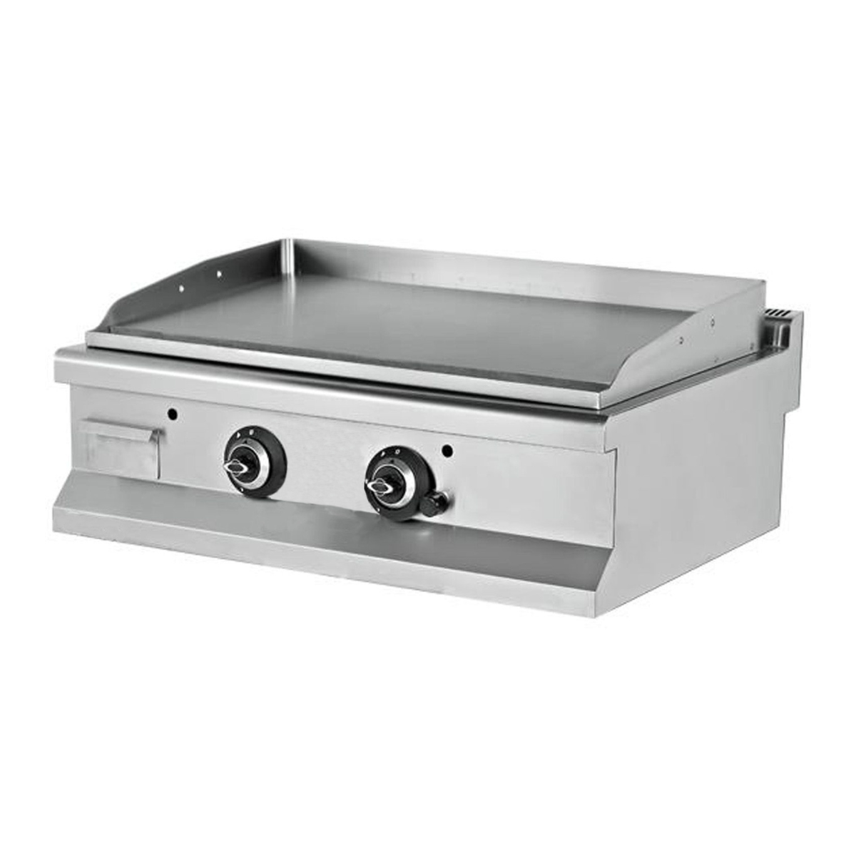 Grill electric profesional, inox, cu suprafata neteda, 90*64*29 cm - 0