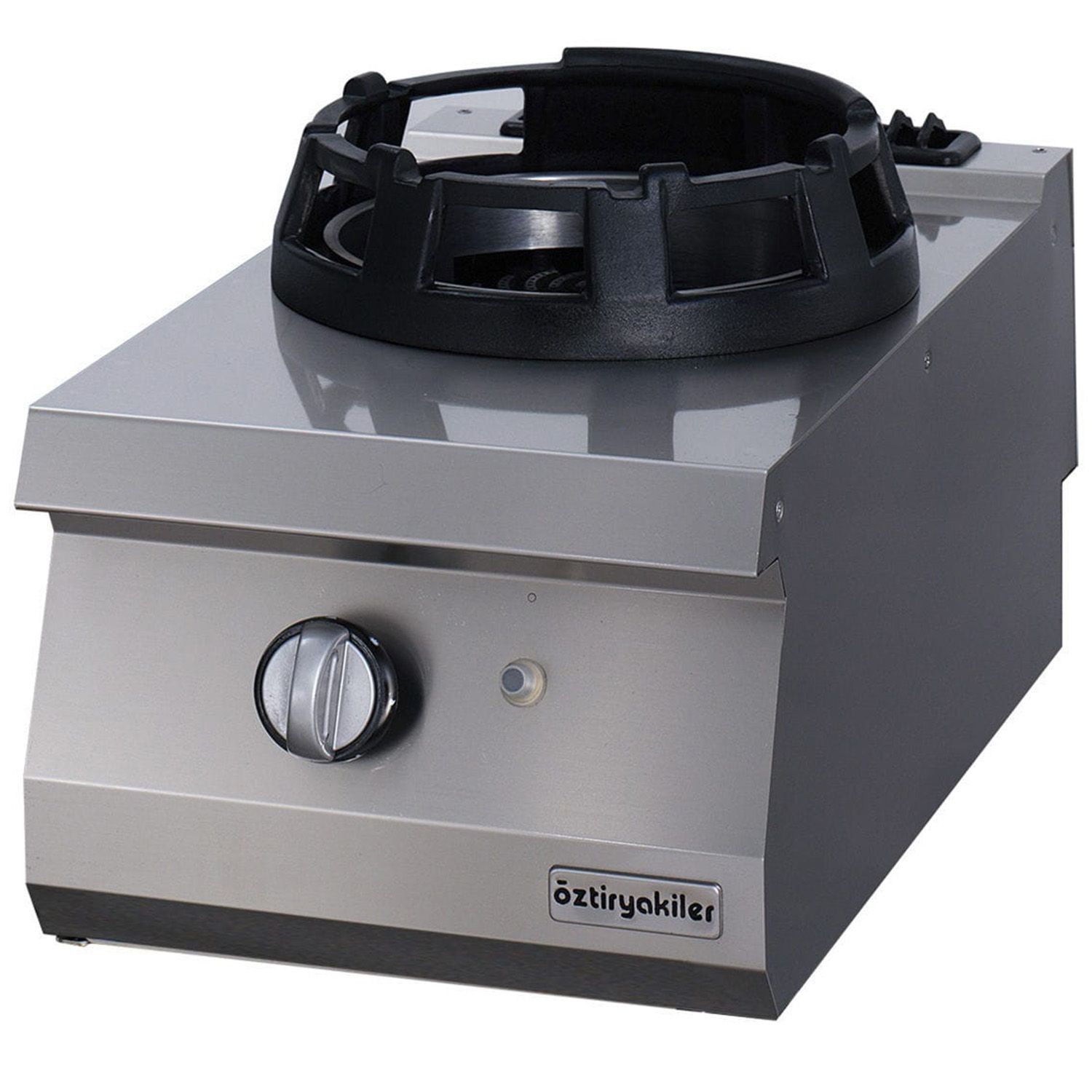 Masina de gatit pe gaz OZTI, inox, cu 1 arzator tip wok, 40*90*28 cm - 0