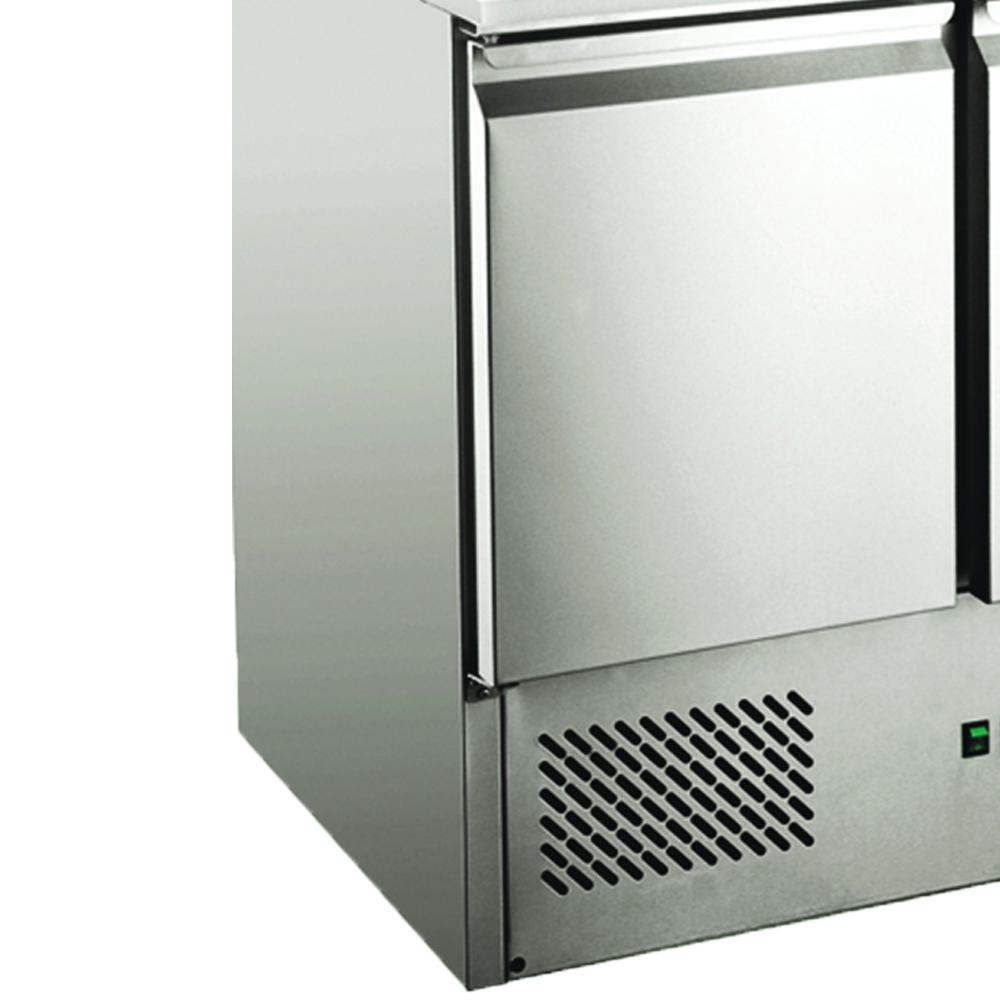 Salad bar, inox, racire statica, 275 lt, cu capac, 105*70*85 cm - 2