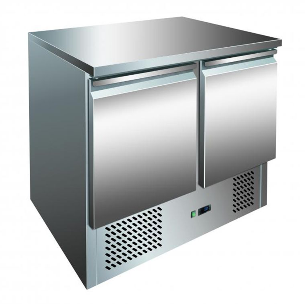 Masa rece congelare, profesionala, inox, 2 usi, 240 lt, 94*70*85 cm - 0