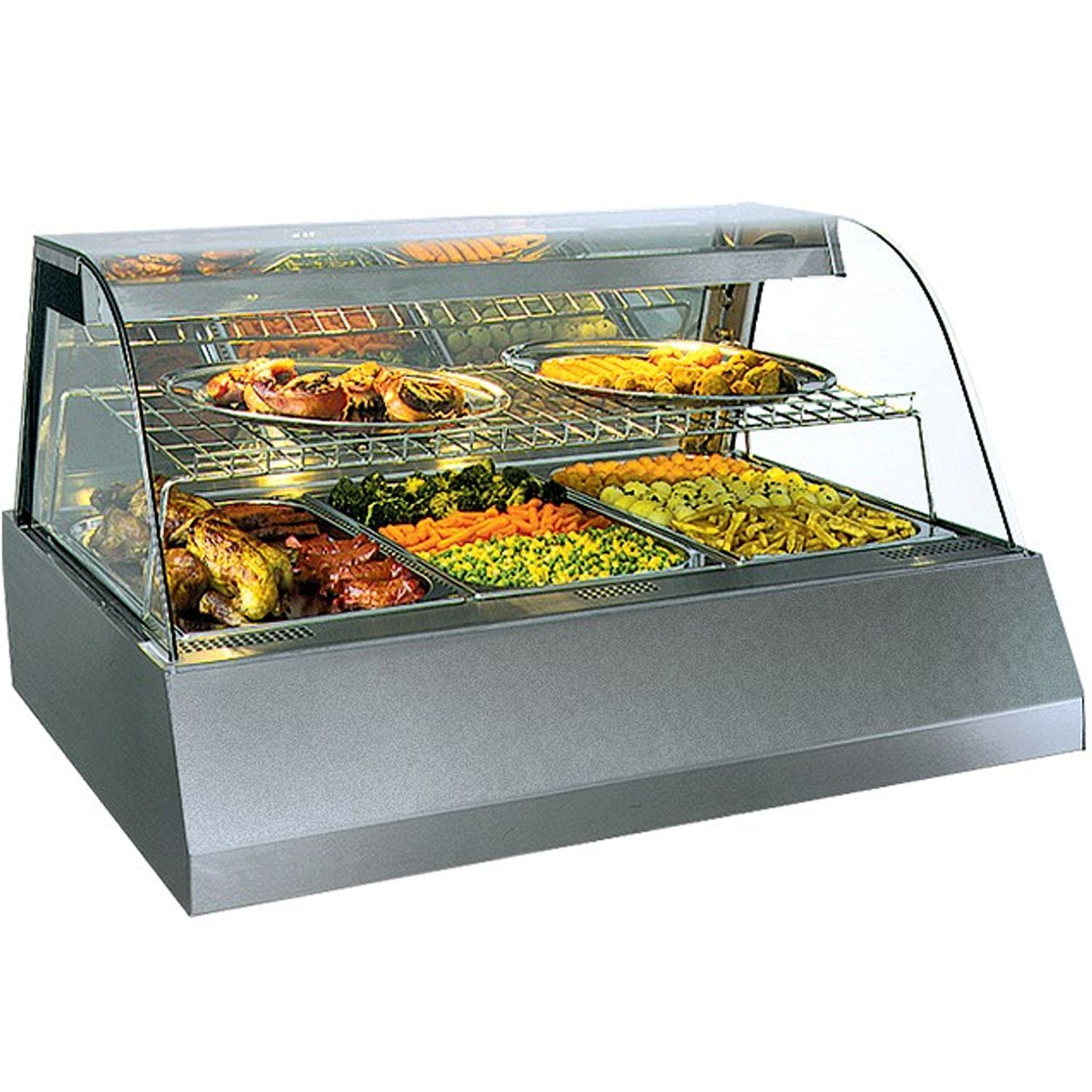 Vitrina calda 3 cuve GN - 0