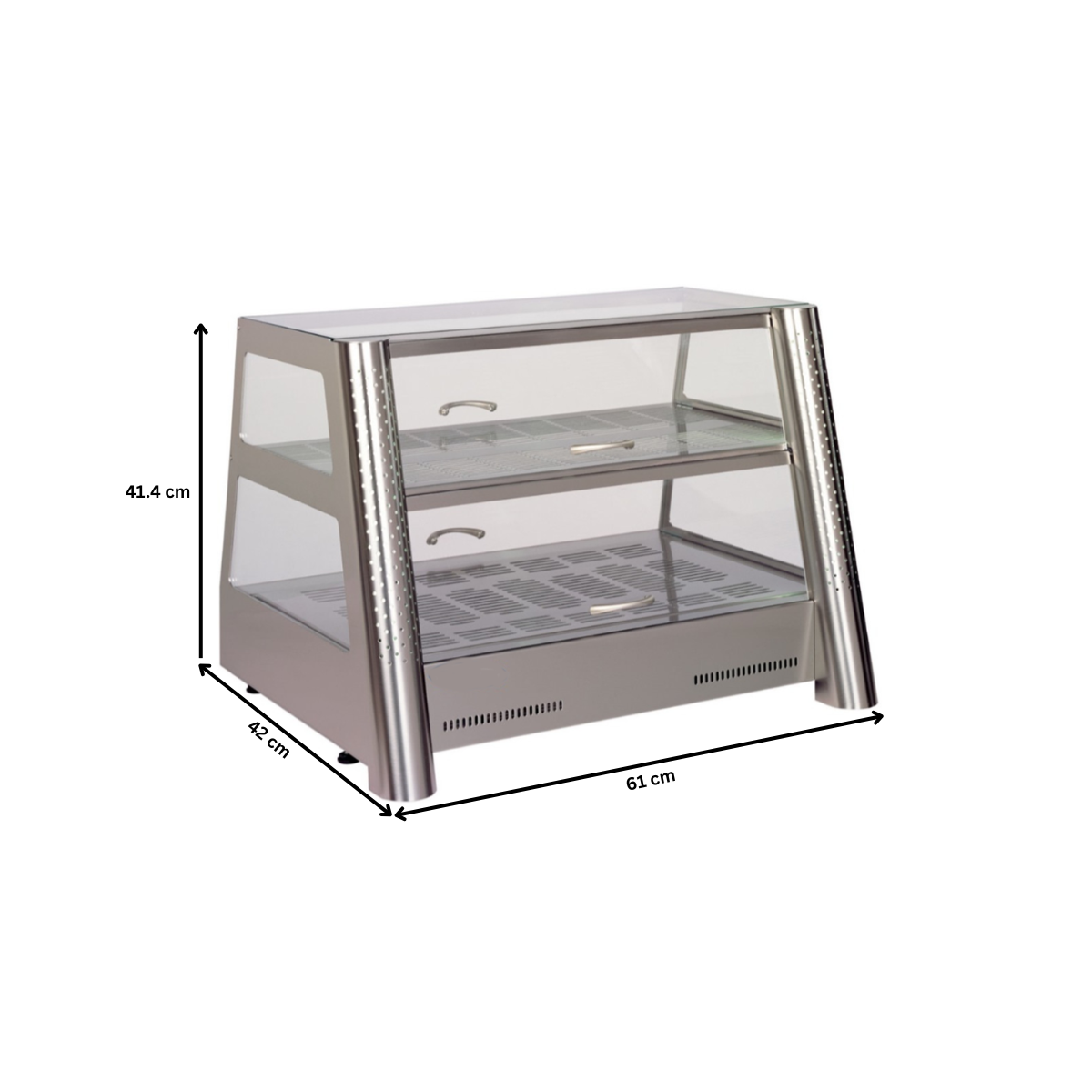 Vitrina calda ELBE self service - 3