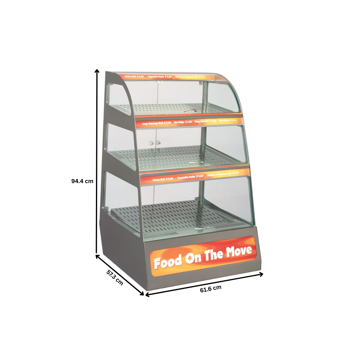 Vitrina calda inalta 1S self service - 1