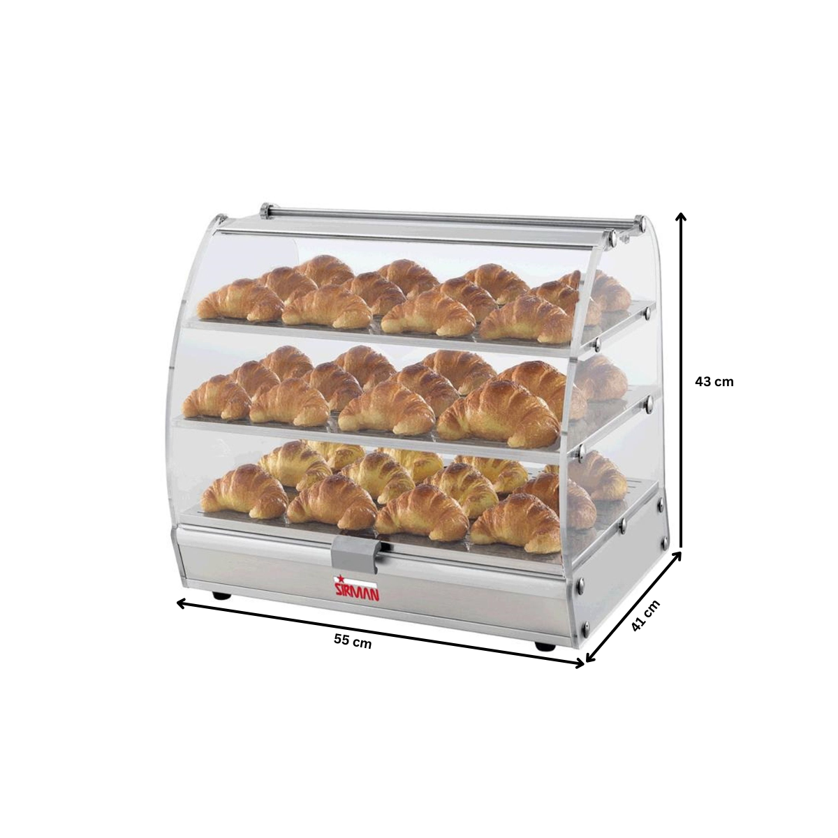 Vitrina calda SIRMAN pentru patiserie si pizza - 2