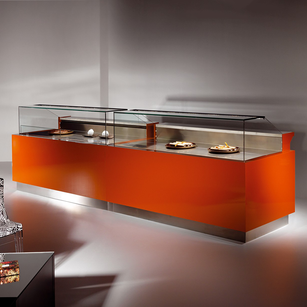 Vitrina frigorifica Jordao fara depozitare ptr ciocolata Lucis - 1,35 m - 0