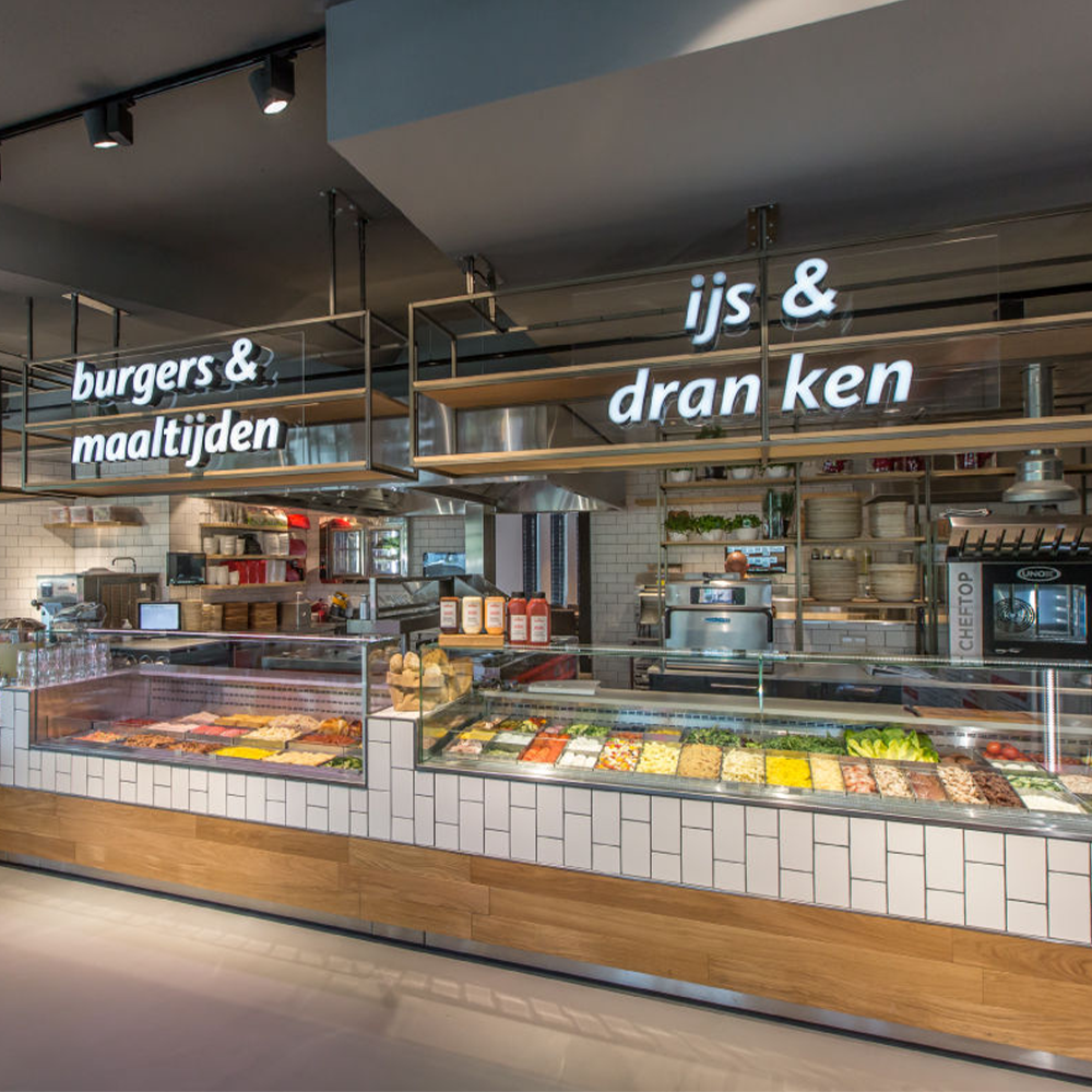 Vitrina frigorifica Jordao pentru salate 1.25 m Daisy - 10